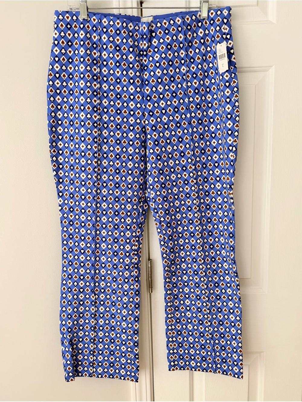 Anthropologie Maeve The Poppy Kick Flare Pull-On Pants, Size L - Picture 7 of 14